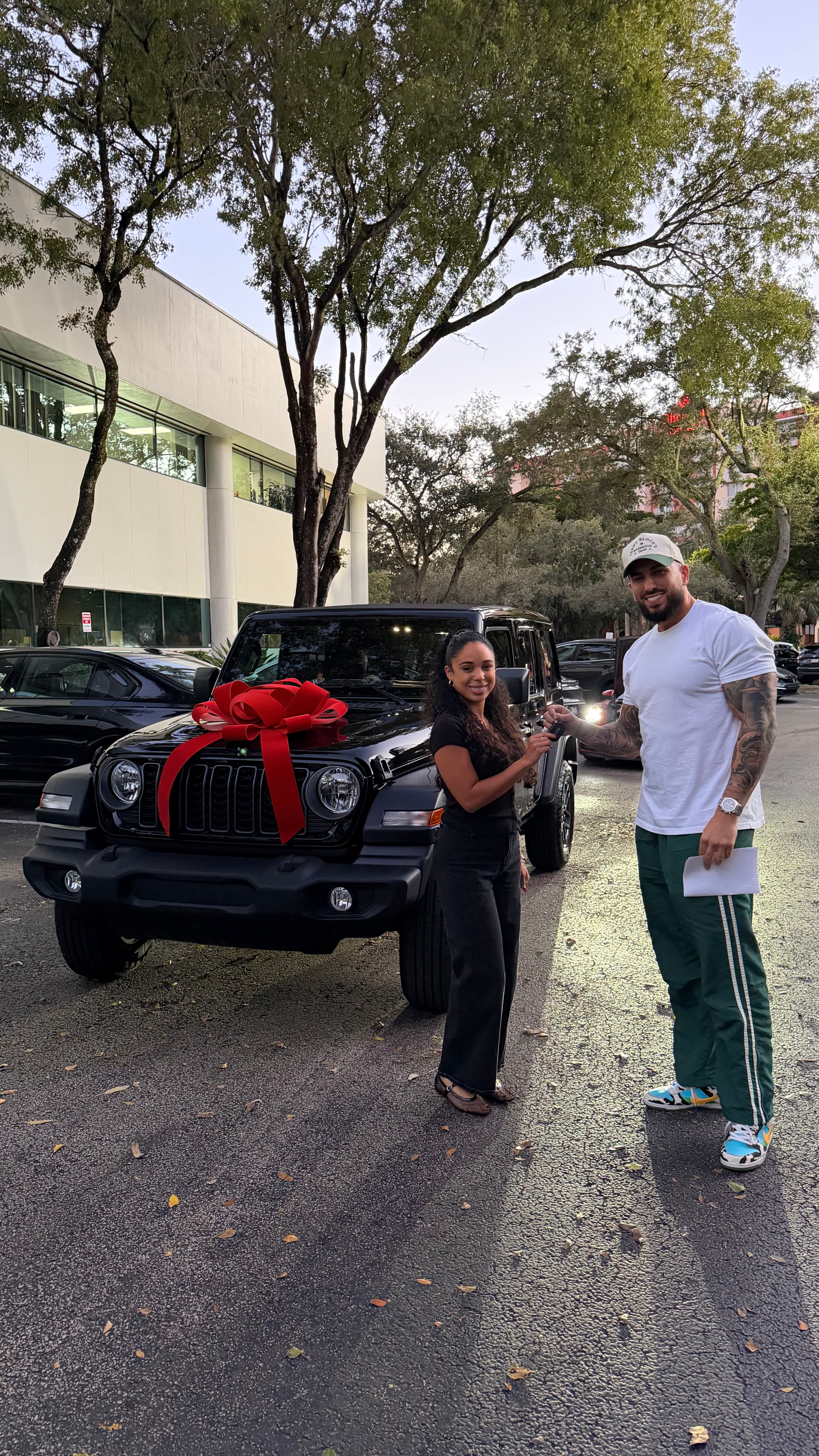 A car delivered by Ultimate Auto Lease